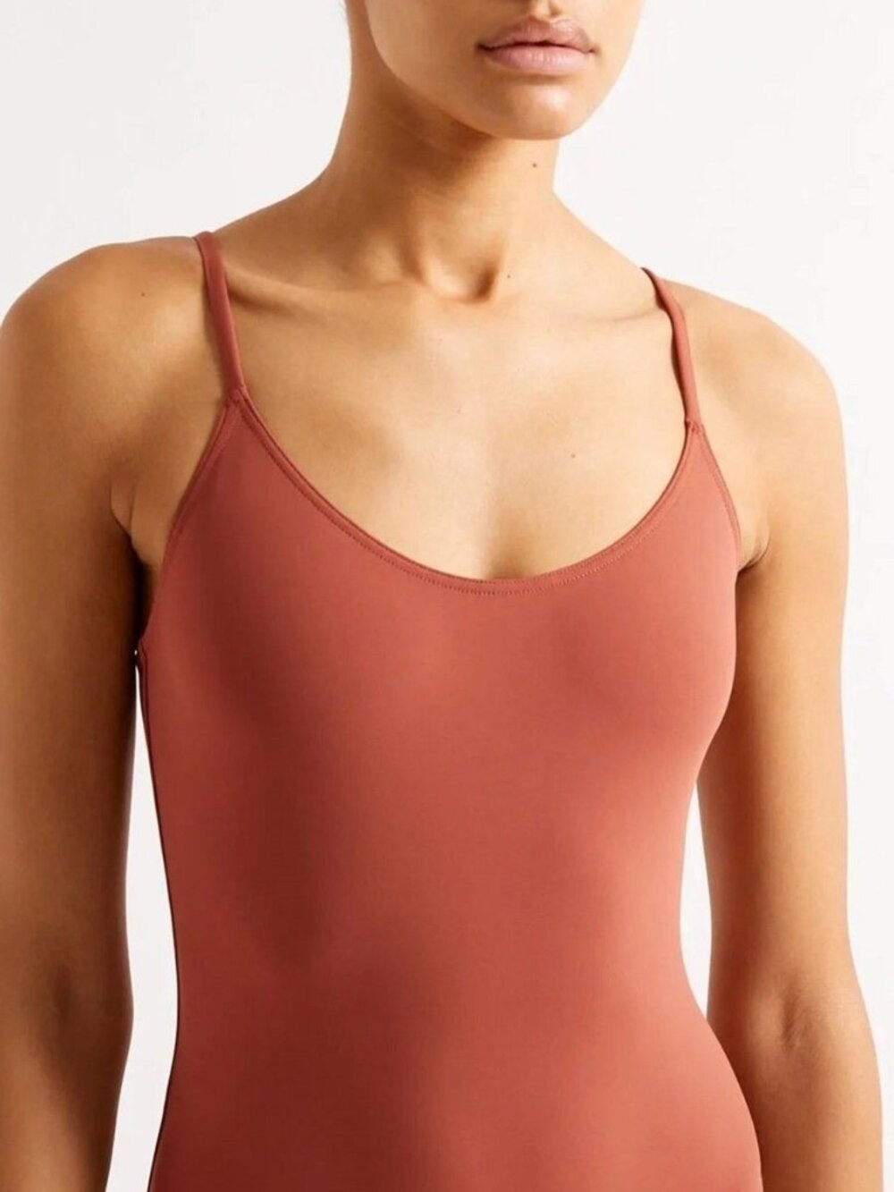 ERES Orange Diamant Swimsuit  Size 42 US 10 NWT Display Model( Minor Stains) - Picture 3 of 5